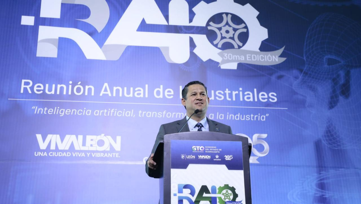 Gobernador de Guanajuato clausura la Reunión Anual de Industriales 2023