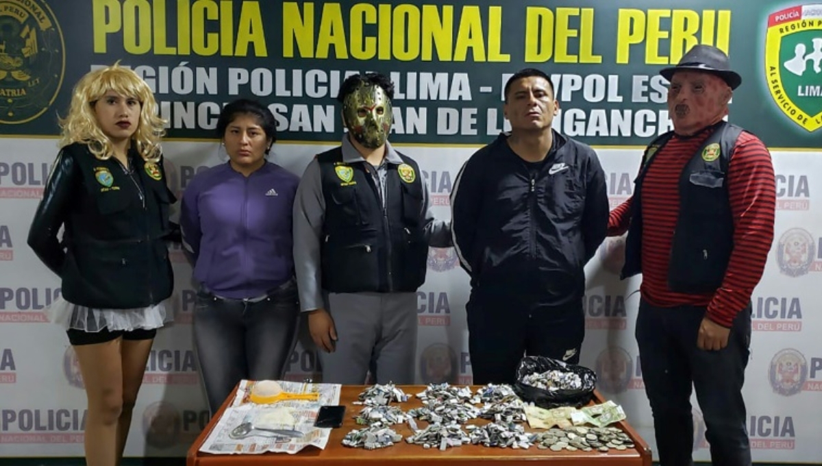 La foto de la detención. Foto: Especial