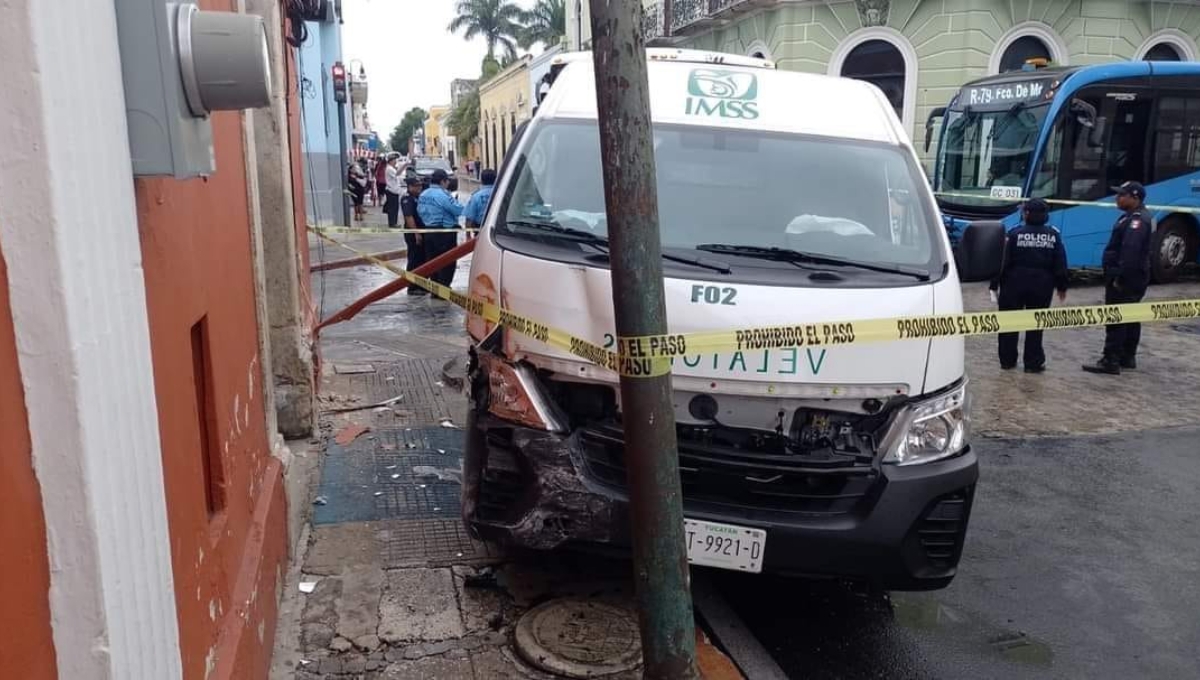 Solamente se registraron daños materiales en el accidente