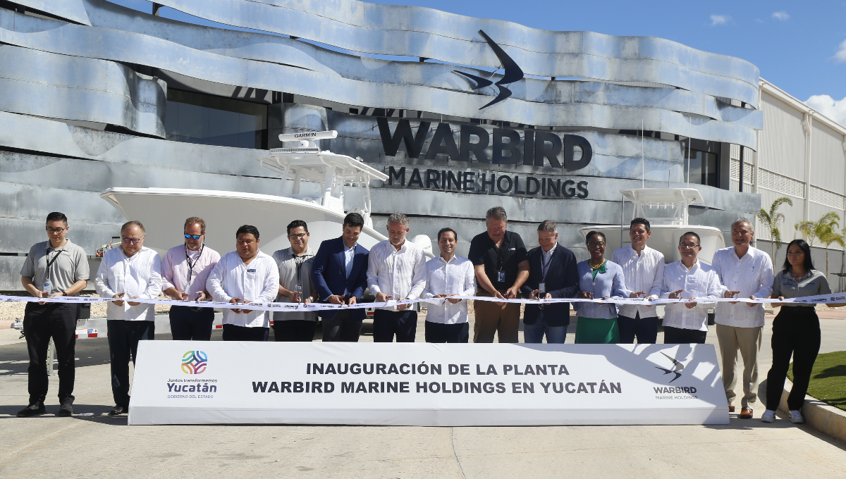 Proyecto 'Warbird Marine Holdings' ofrecerá 400 empleos en Yucatán