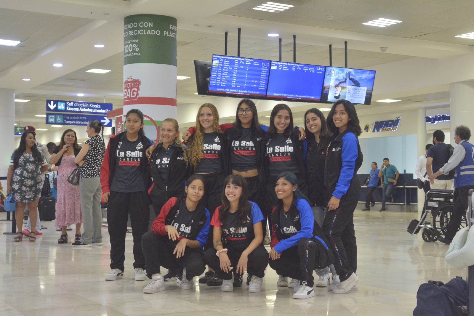 Aeropuerto de Cancún: La Salle Cancún representará a Quintana Roo en olimpiadas interlasallistas