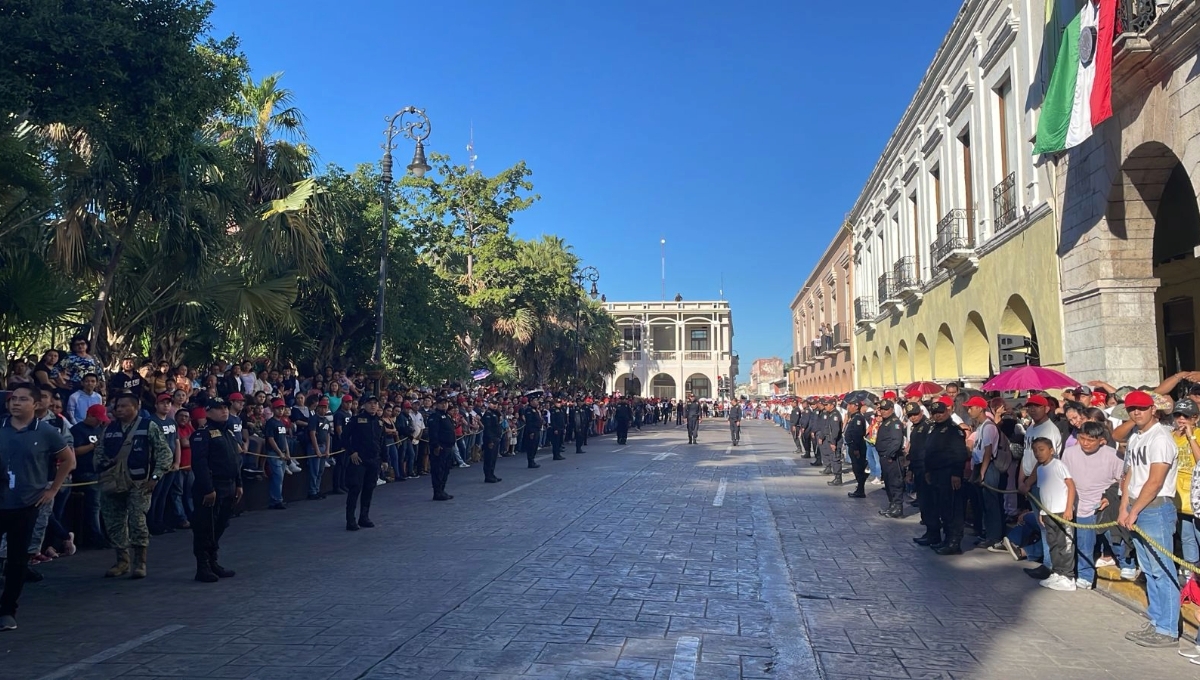 Así se vive el desfile en Mérida por el 113 aniversario de la Revolución Mexicana: EN VIVO