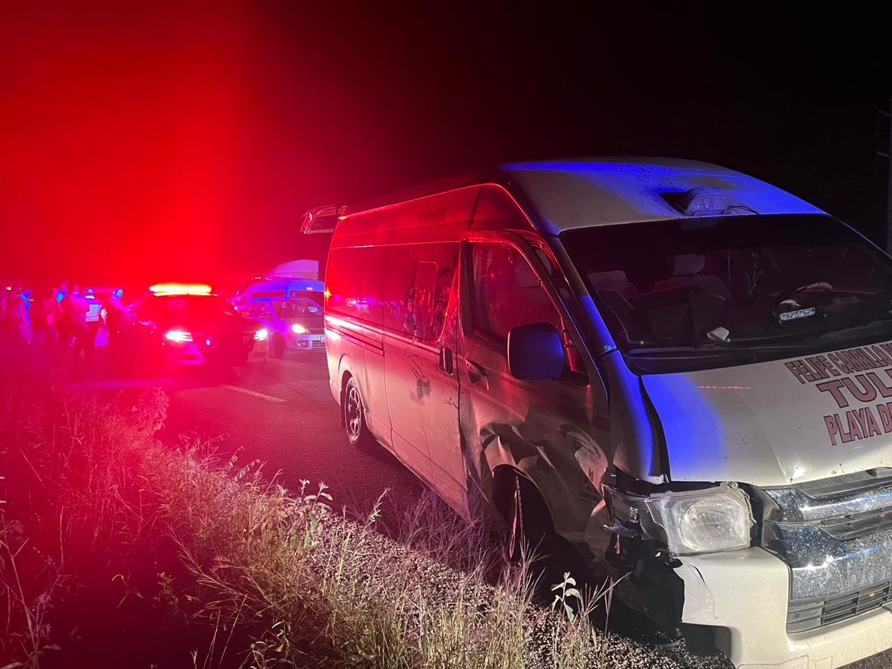 Afortunadamente ninguno de los lesionados requirió de traslado a un hospital