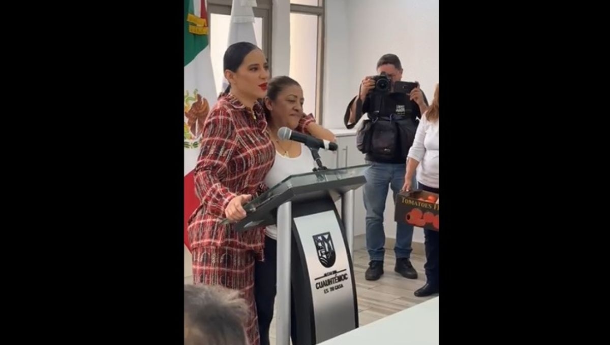 Sandra Cuevas, alcaldesa de Cuauhtémoc, anunció que tempóralmente queda fuera del Frente Amplio por México porque son hipócritas