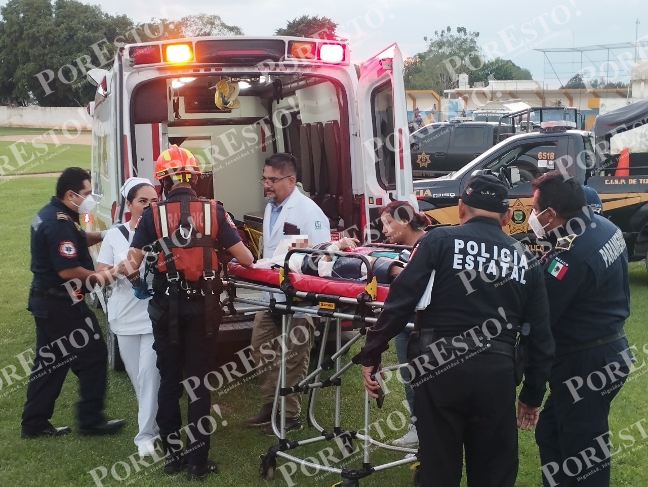 Hombre drogado machetea a un niño de nueve años en Espita