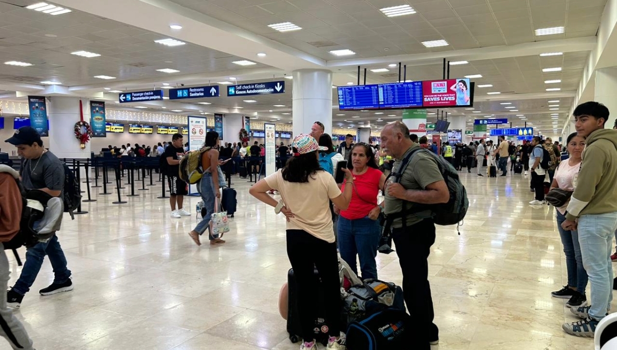 Los vuelos se mantienen sin bajas en las operaciones en el aeropuerto de Cancún