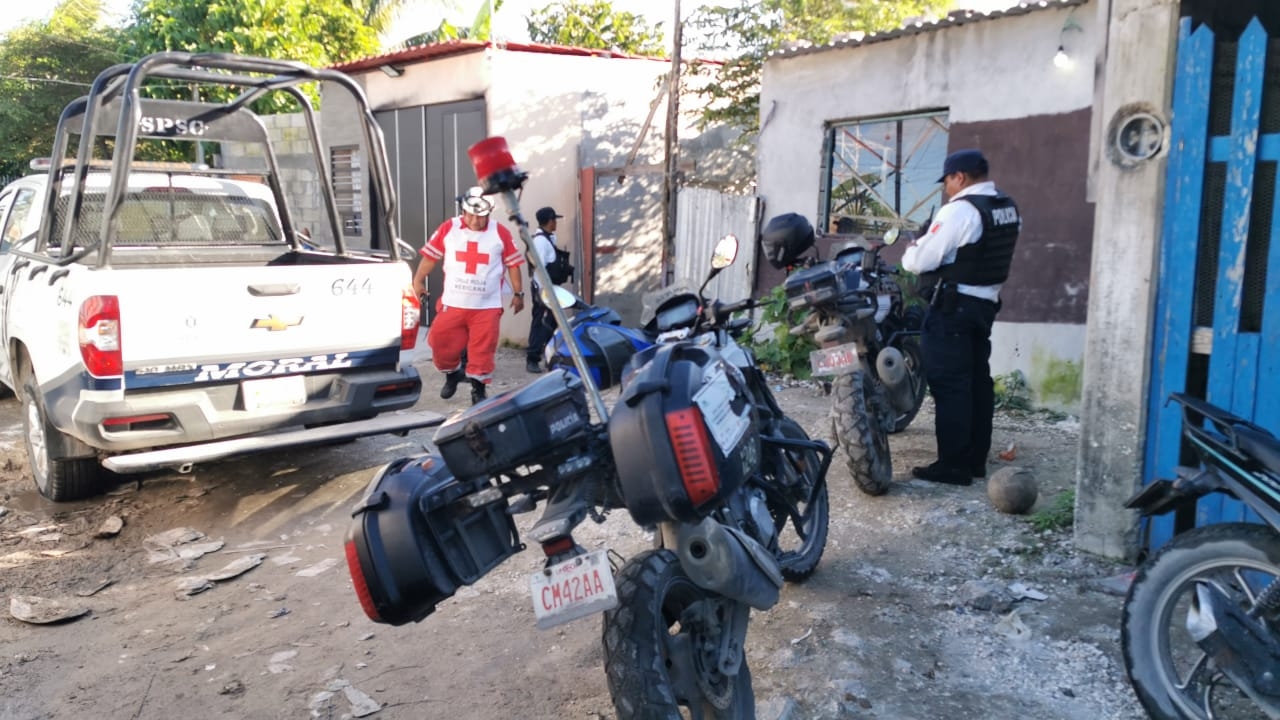 Las autoridades tomaron conocimiento sobre lo sucedido y la Cruz Roja llegó para dar los primeros auxilios