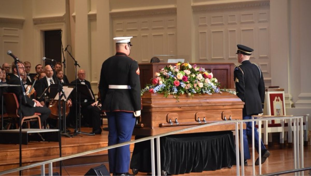 Este miércoles fue sepultada Rosalynn Carter, esposa del expresidente de los Estados UJnidos, Jimmy Carter.