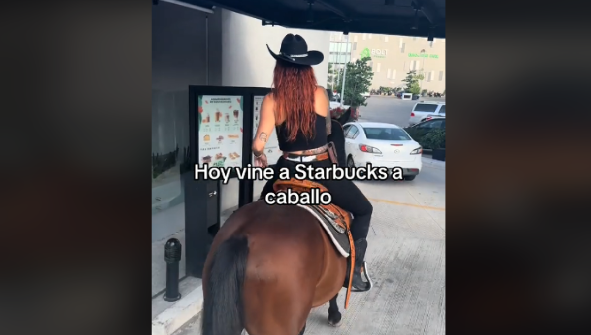 La influencer se dedica a rescatar a caballos maltratados