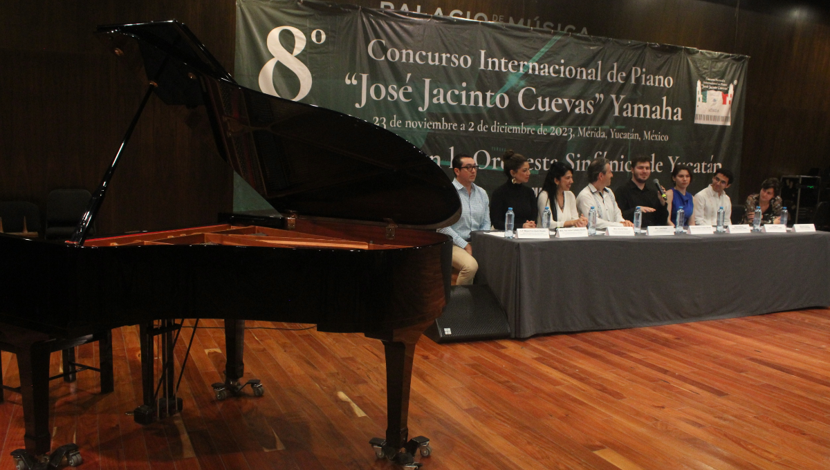 Cuatro artistas competirán en el Concurso Internacional de Piano en Mérida