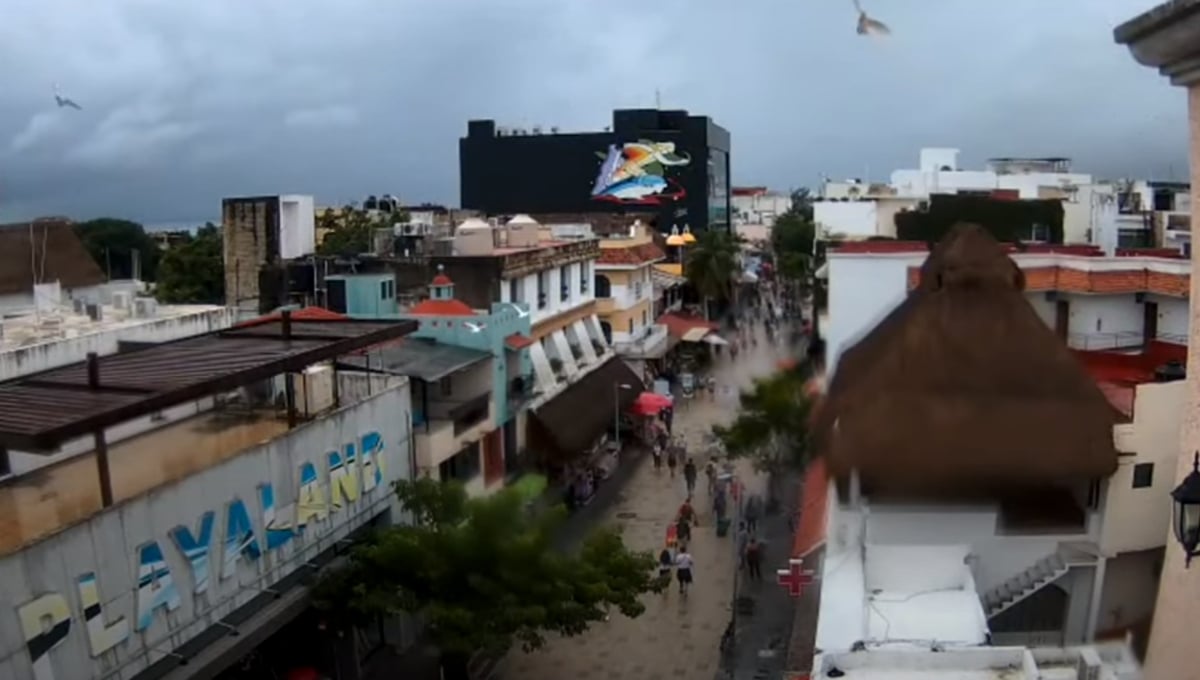 El clima luce nublado en el Mar Caribe este sábado