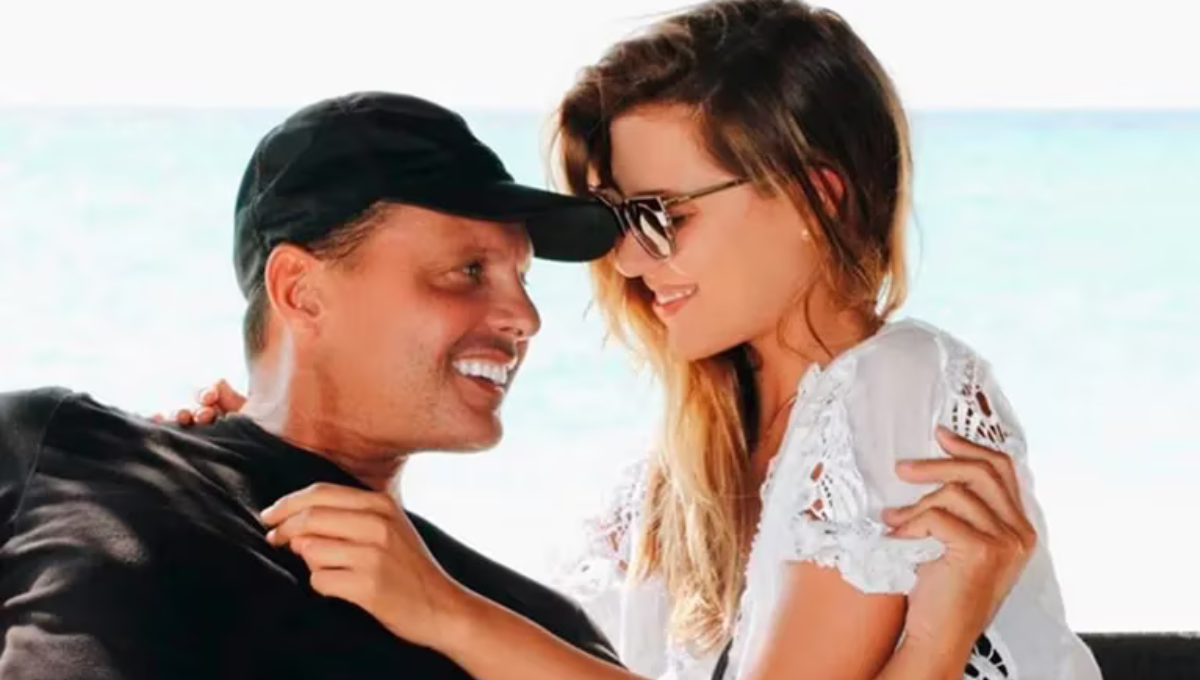 Captan a Luis Miguel conviviendo muy divertido con su hija Michelle Salas: VIDEO