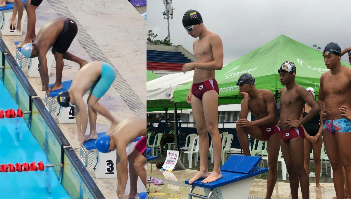 Nadador colombiano lucha por su vida luego de ser golpeado por una ola en Cancún