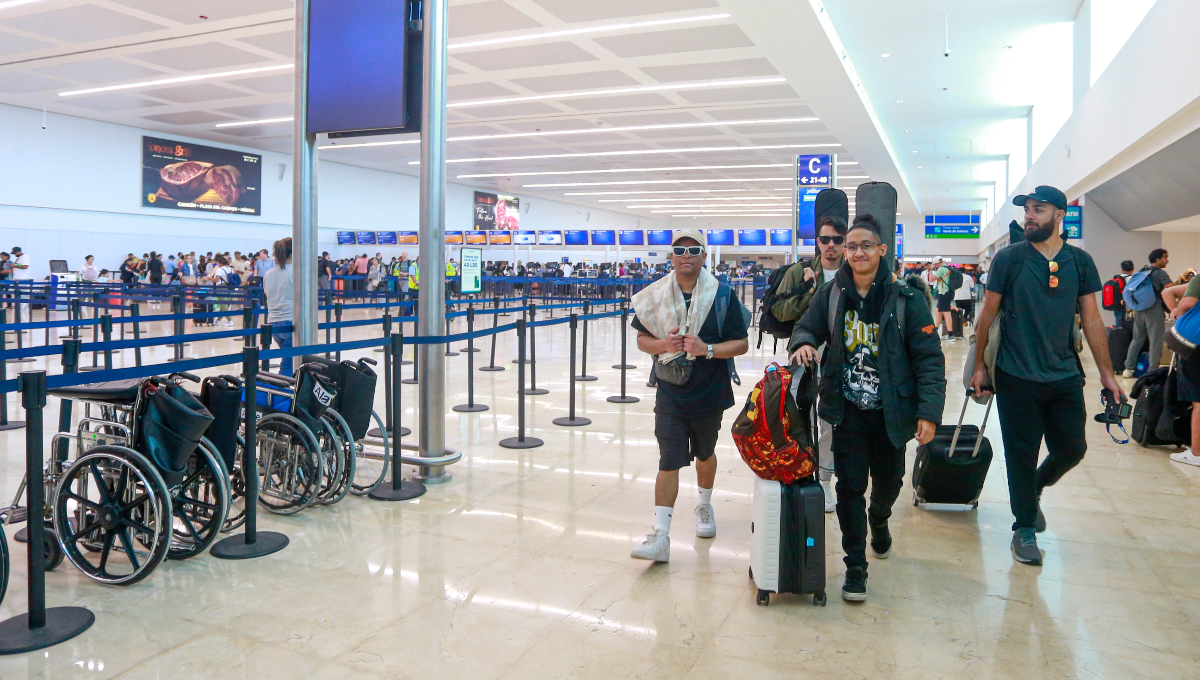 Aeropuerto de Cancún transportó a más de 2 millones de pasajeros en octubre