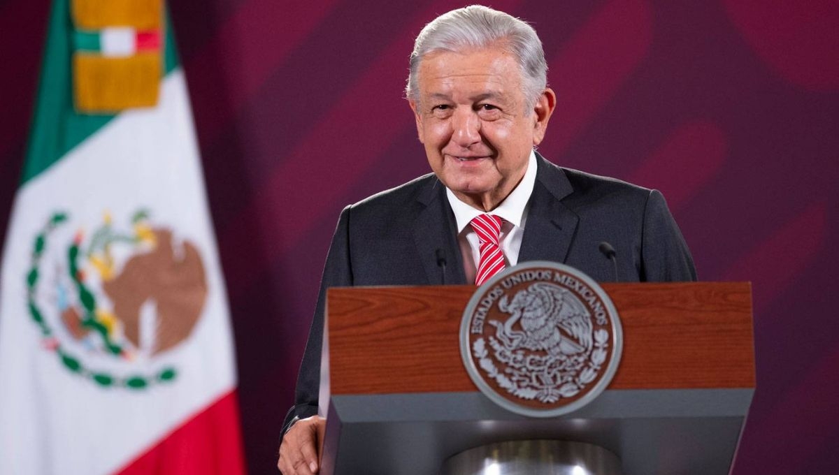 Andrés Manuel López Obrador encabeza este viernes 1 de diciembre, la conferencia mañanera desde Palacio Nacional