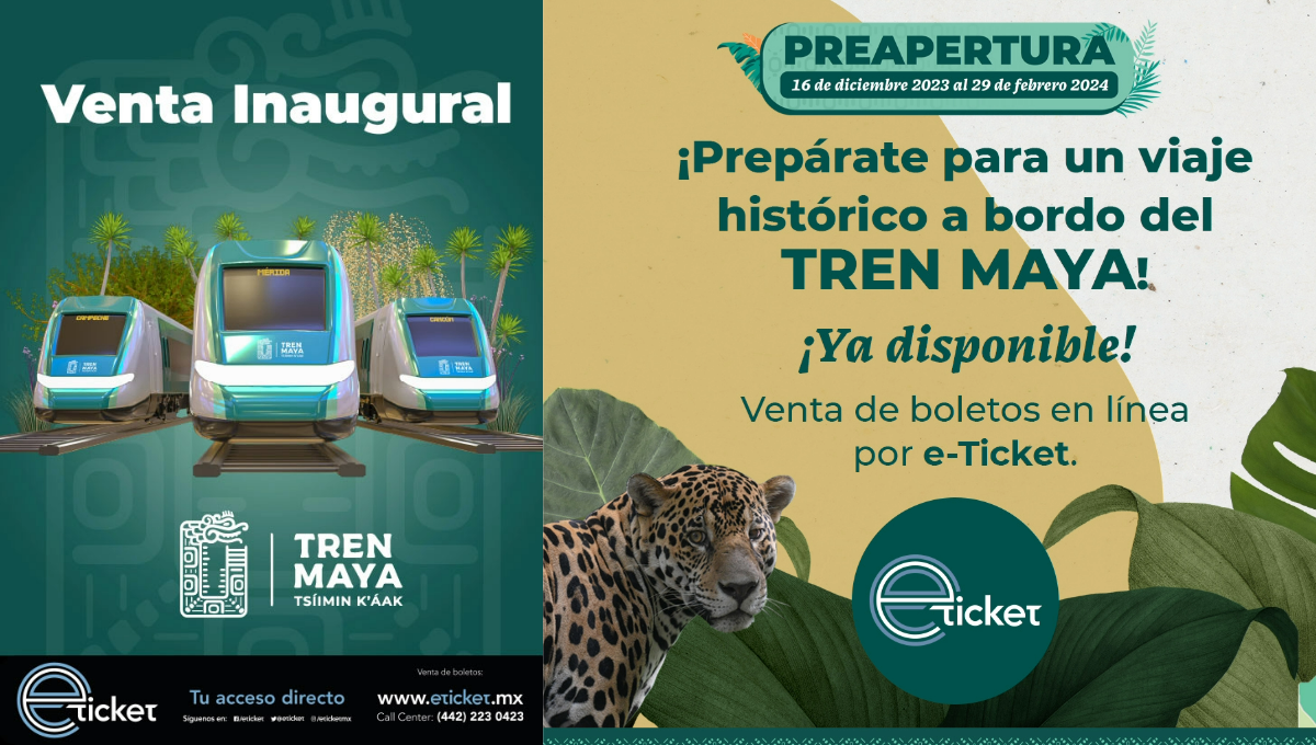 Este sera el link para poder comprar los boletos del Tren Maya