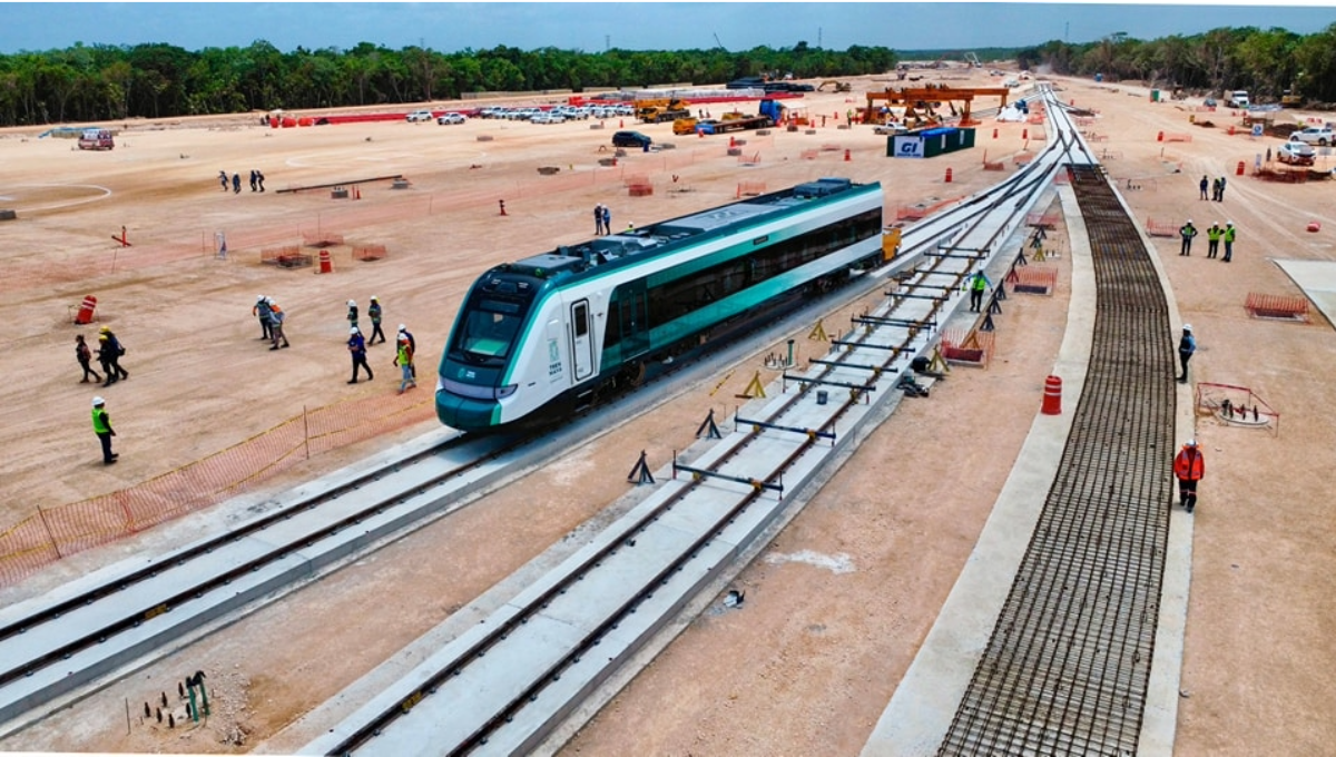 Tren Maya: Tramo Campeche-Cancún y la ruta IE-TRAM, listos para ser inaugurados por AMLO