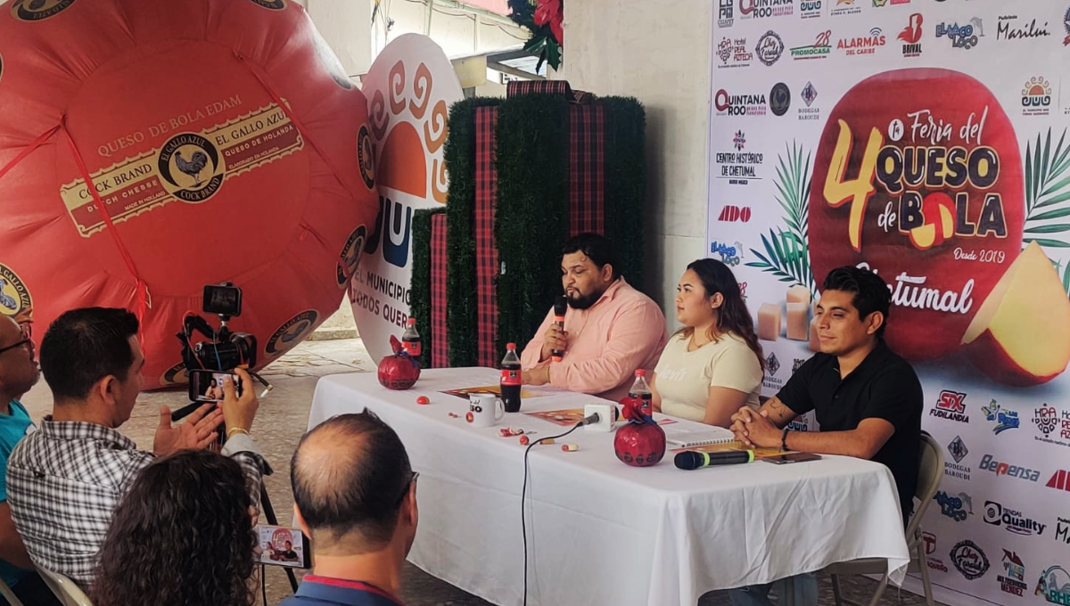 Cuarta Feria del Queso de Bola en Chetumal; 90 emprendedores ofrecerán sus productos