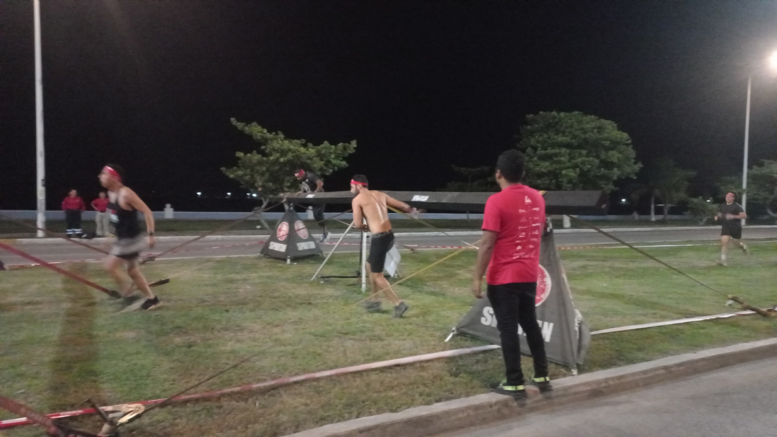 Así se ve el SpartanRace desde el Malecón de Campeche