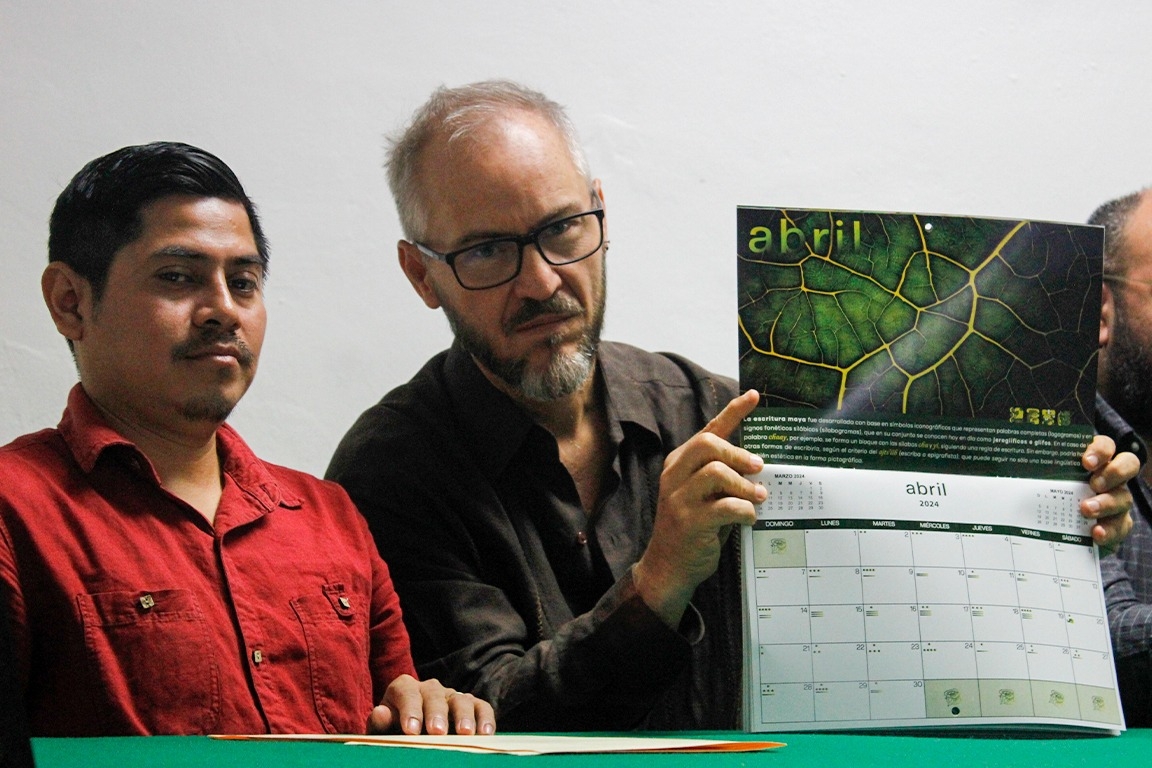 Solamente hay 300 piezas del calendario de la chaya