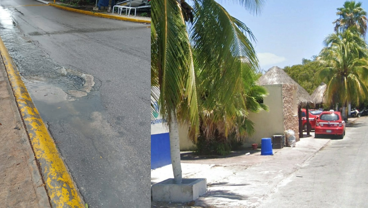 Vecinos de la zona aseguran que se trata de un problema recurrente, que provoca olores fétidos y mala imagen a la isla.