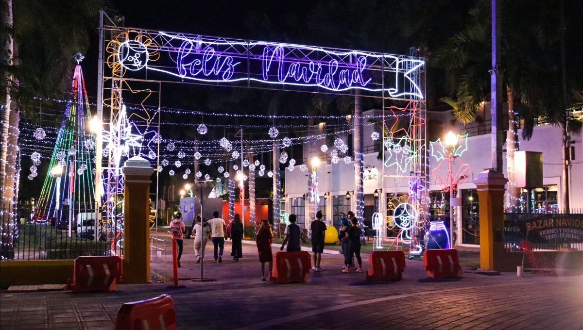 Mérida se encuentra llena de espíritu navideño