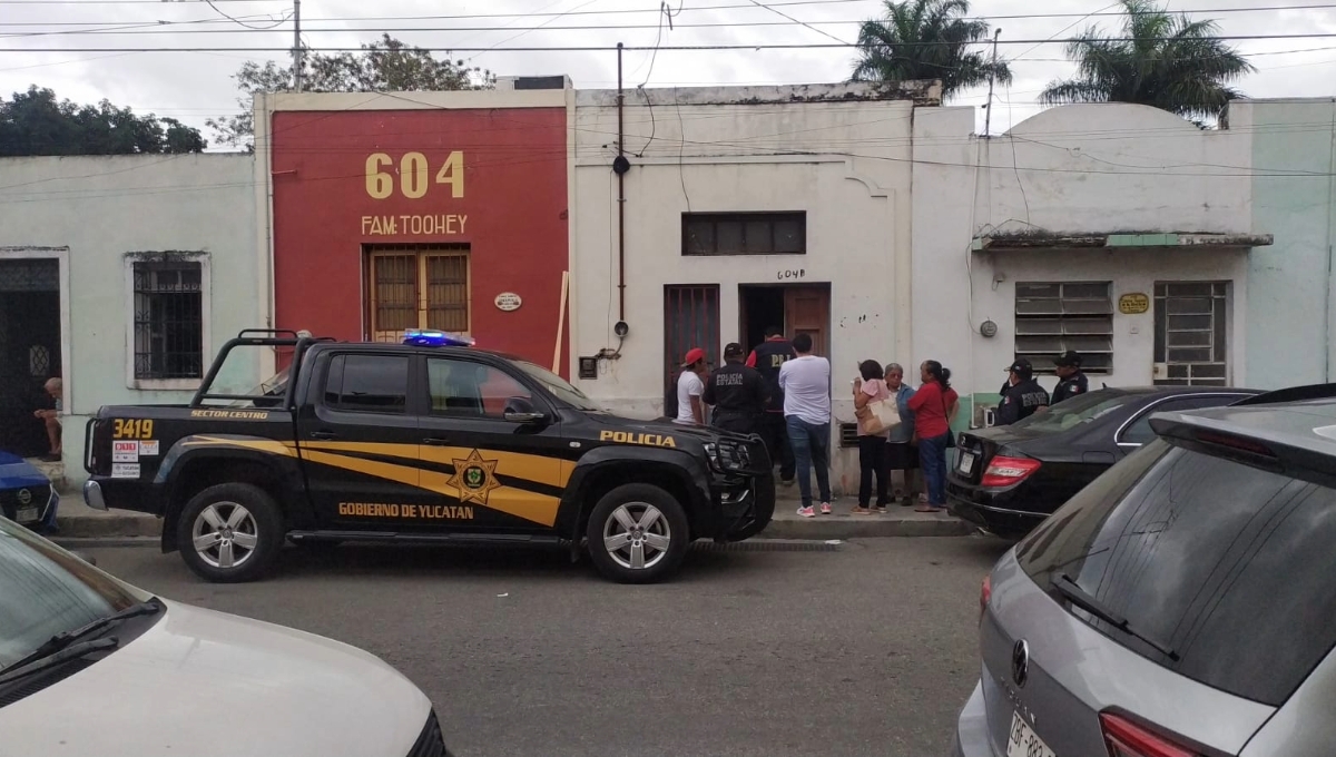 Hallan a abuelito en estado de descomposición en el Centro de Mérida