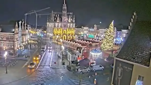 El árbol de Navidad mató a una mujer mayor en Bélgica