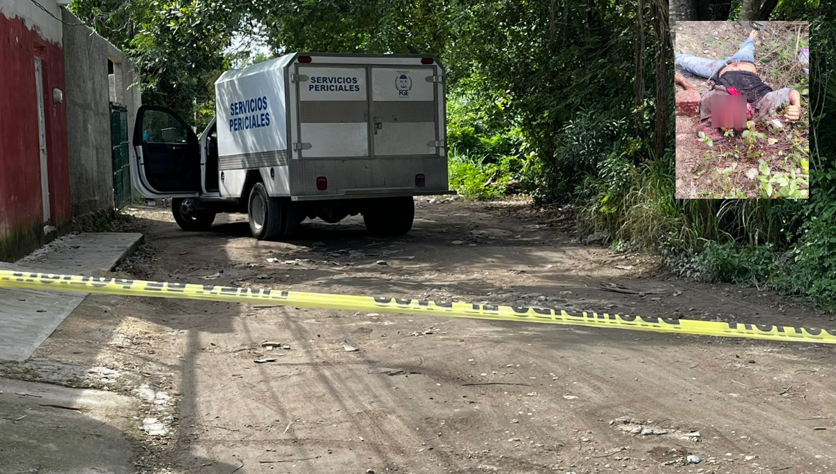 Encuentran a un hombre con el rostro destrozado en Cancún