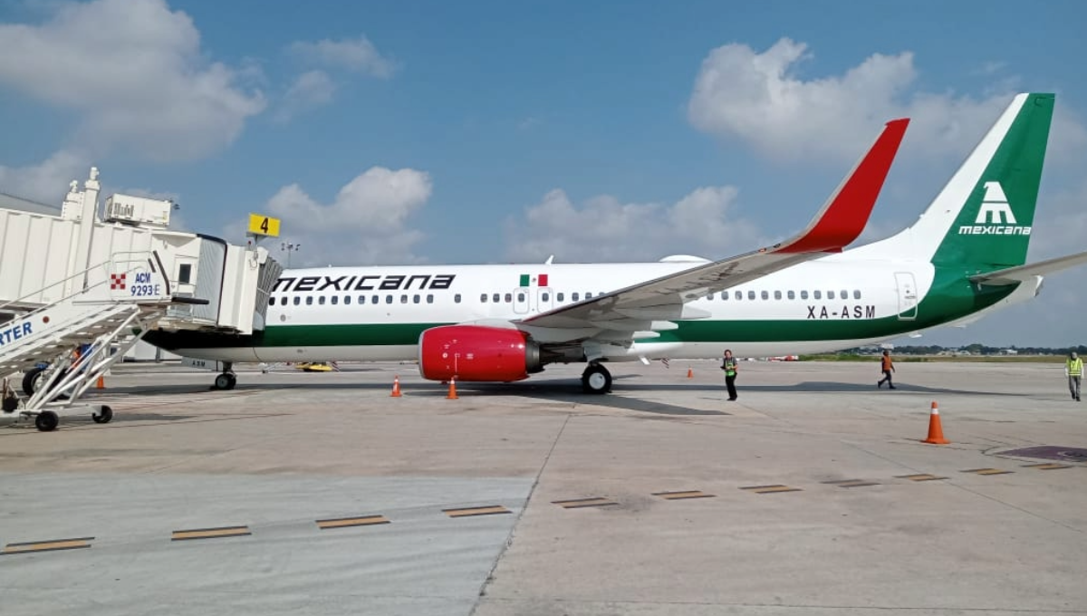 Vuelo de Mexicana de Aviación espera en Mérida para retomar su ruta a Tulum: EN VIVO