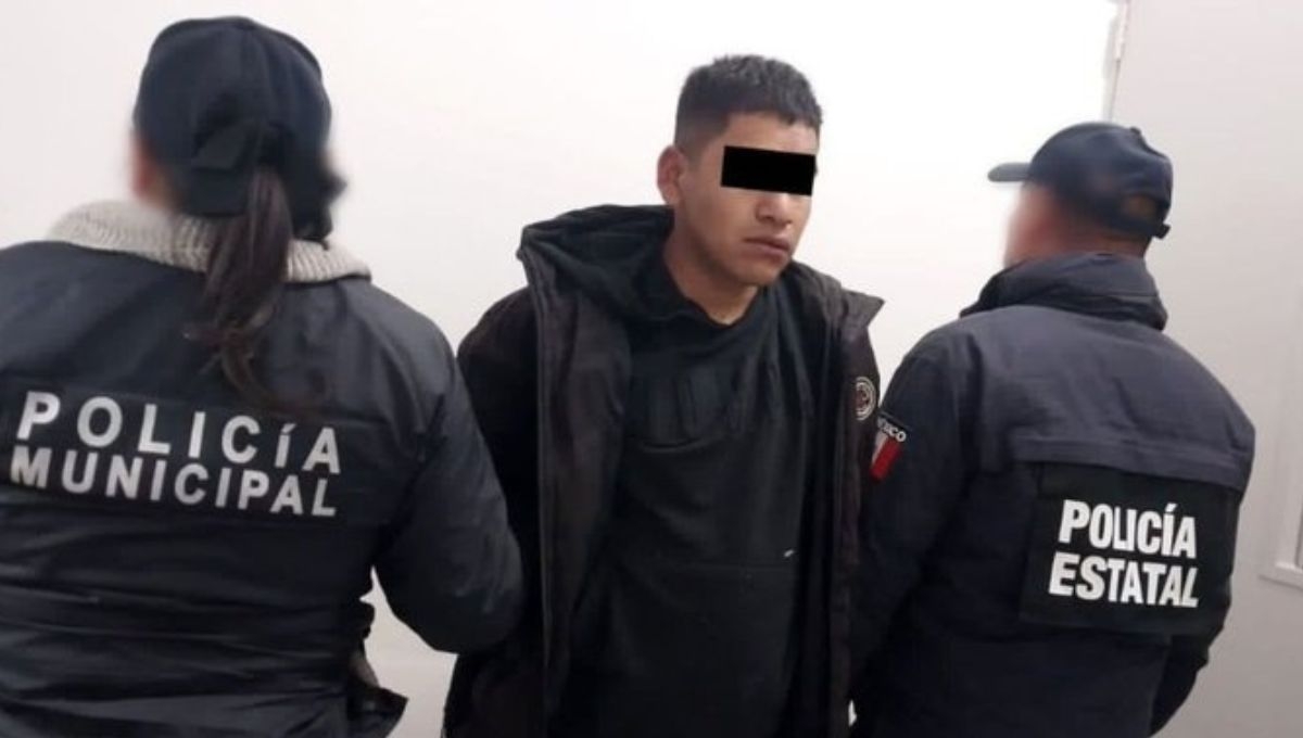 Jesús "N" quien presuntamente pertenece a la Familia Michoacana, fue detenido acusado de extorsionar a comerciantes