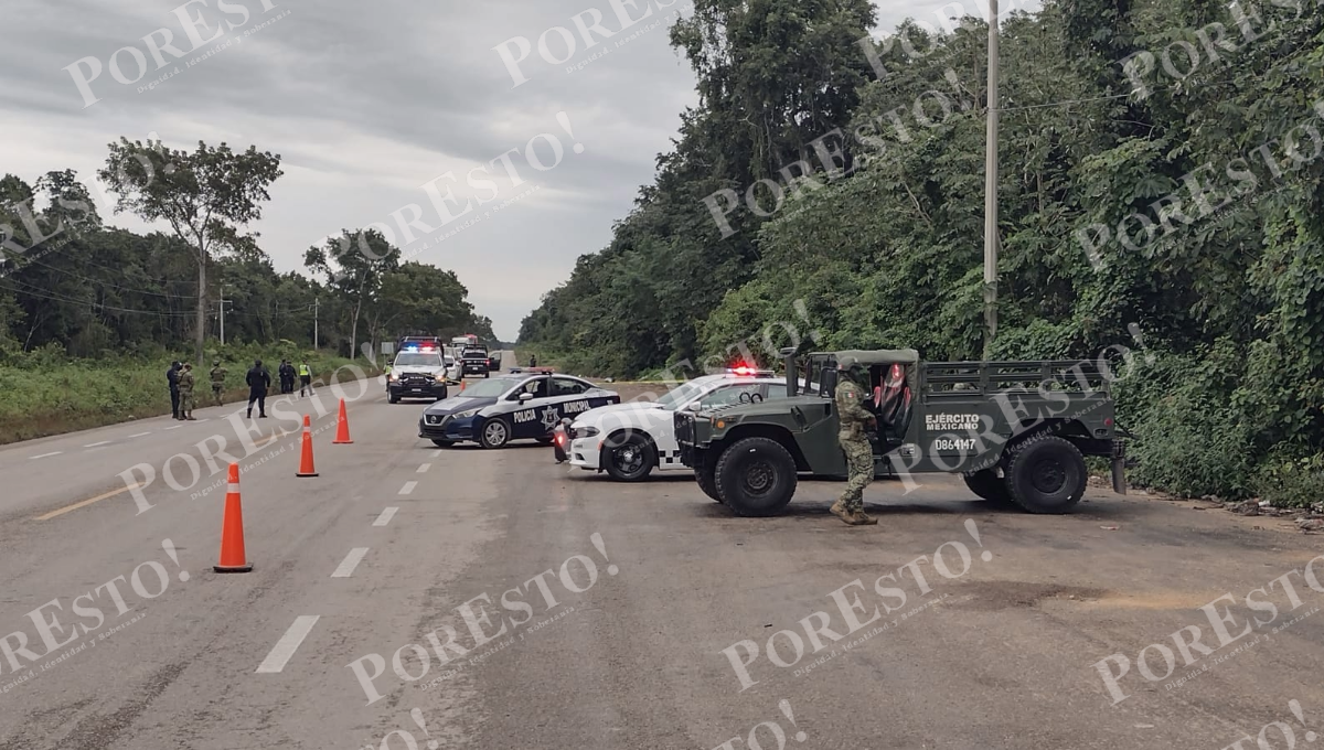 Los hechos se registraron luego de las 09 horas, en el kilómetro 144