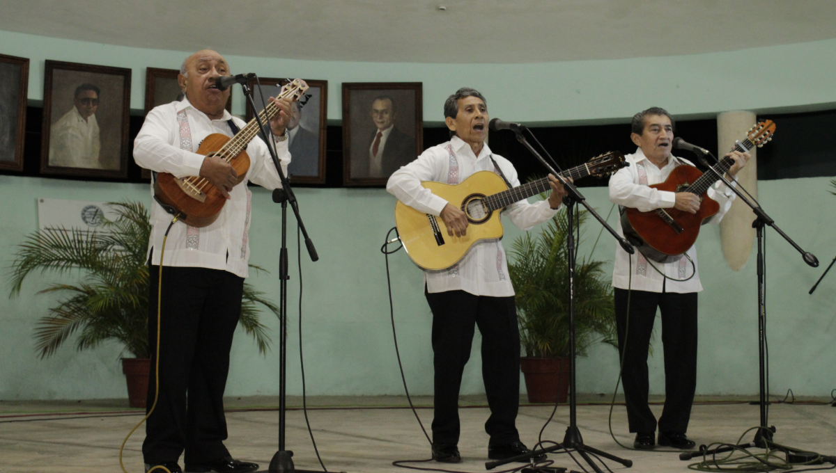 Trío musical cierra las actividades del Museo de la Canción Yucateca en Mérida