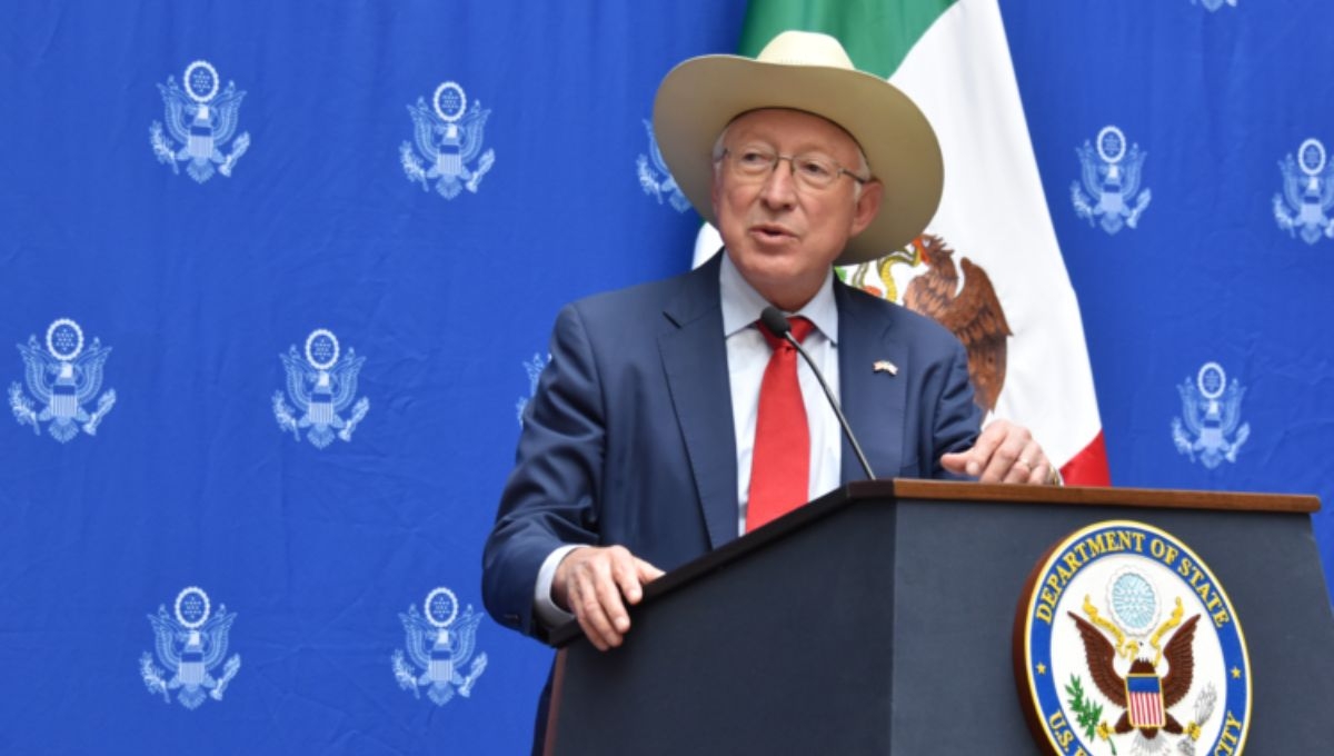 El Embajador de Estados Unidos en México, Ken Salazar, destacó el trabajo que realizan ambos países para garantizar la seguridad y el bienestar