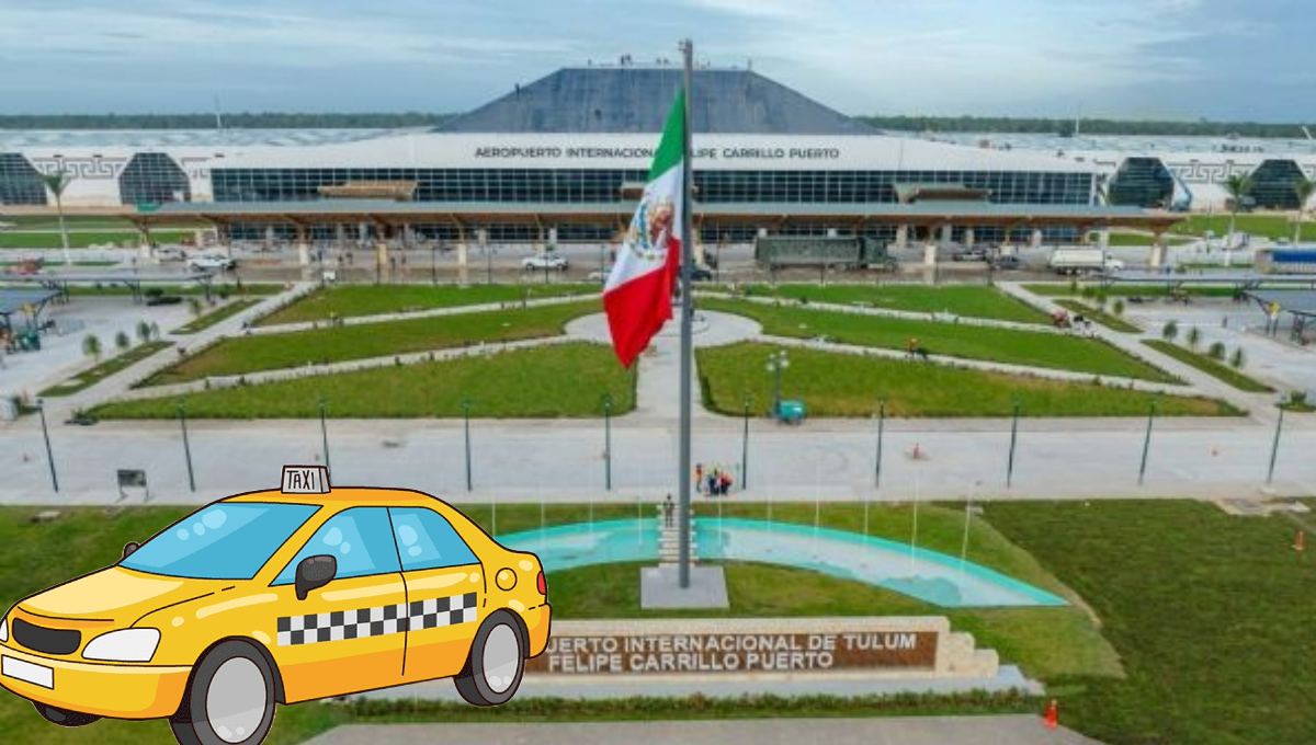 ¿Cuánto cuesta un taxi desde al aeropuerto de Tulum a la Zona Hotelera de Cancún?