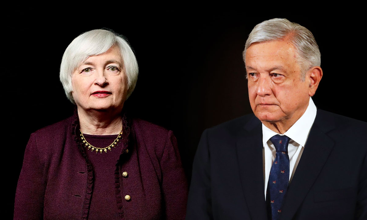 AMLO y Janet Yellen tendrán una reunión de trabajo este jueves en Palacio Nacional