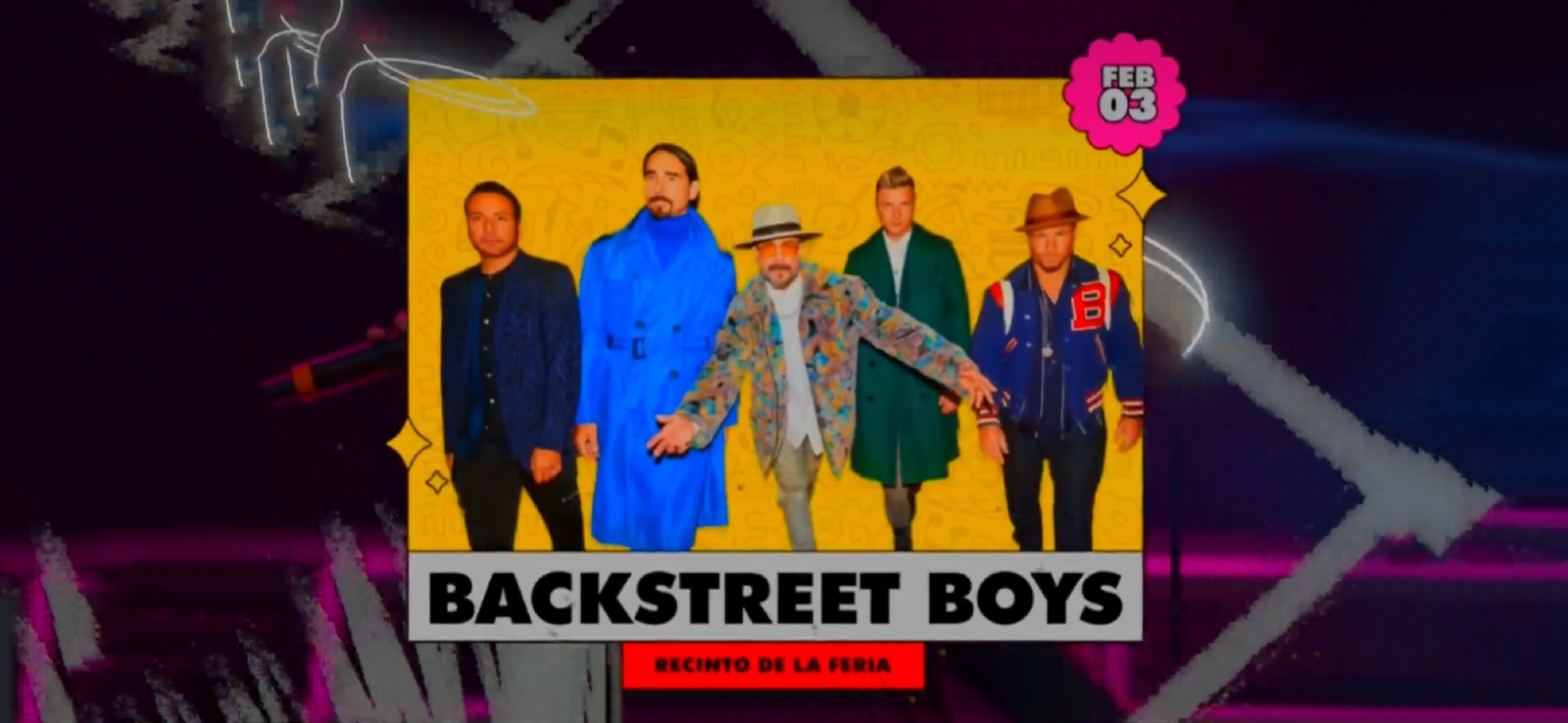 Backstreet Boys estarán en la Feria de León