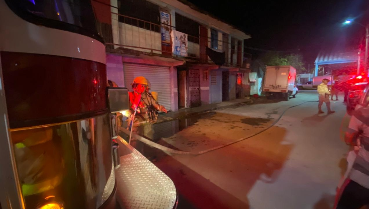 El incidente se registró en la calle Apolinar Hernández, de la colonia Forjadores.