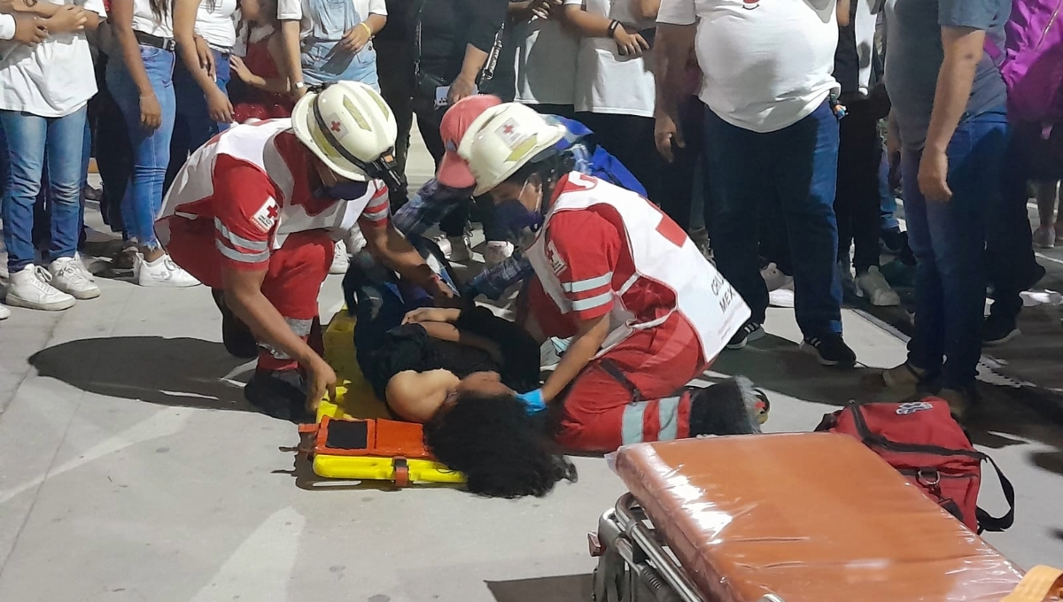 La joven tuvo que ser hospitalizada porque no reacción al momento de los primeros auxilios