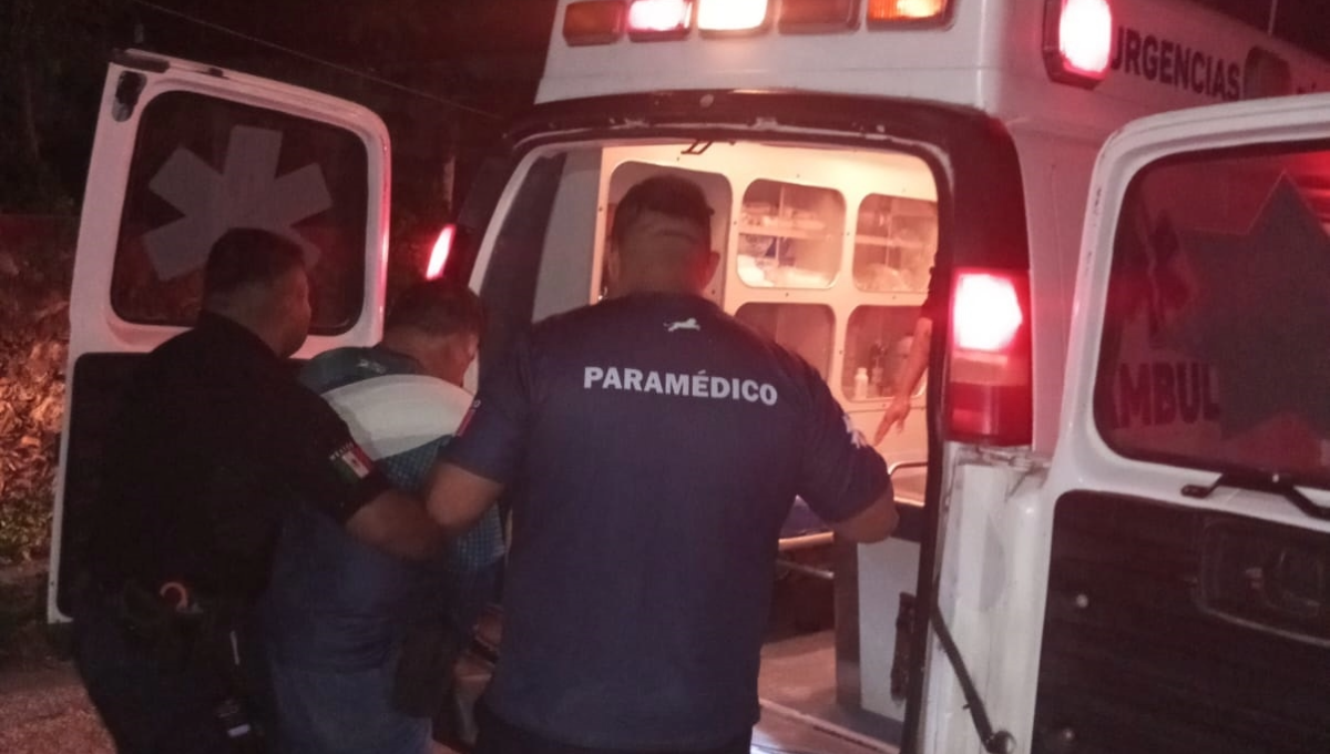 Perro manda al hospital a un motociclista en Tekax, Yucatán