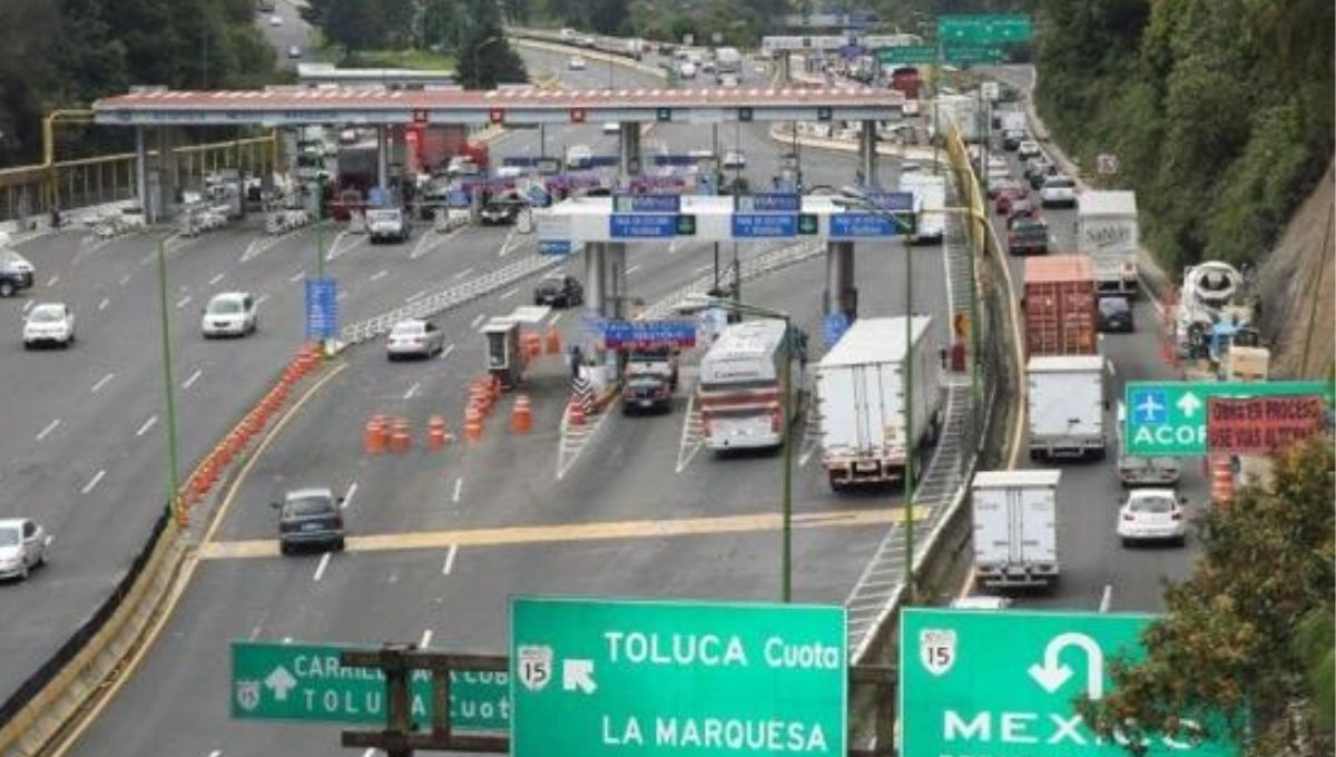 Por esta razón estará cerrada la carretera México-Toluca este fin de semana