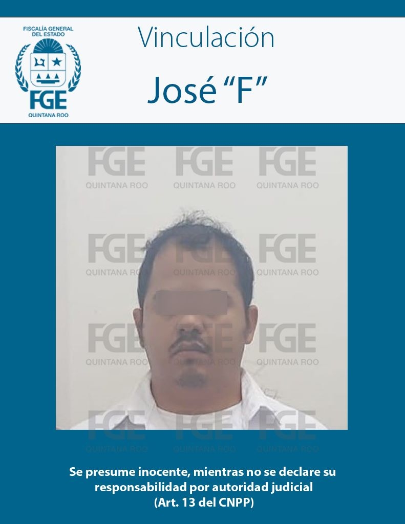 El hombre es identificado como José "F"