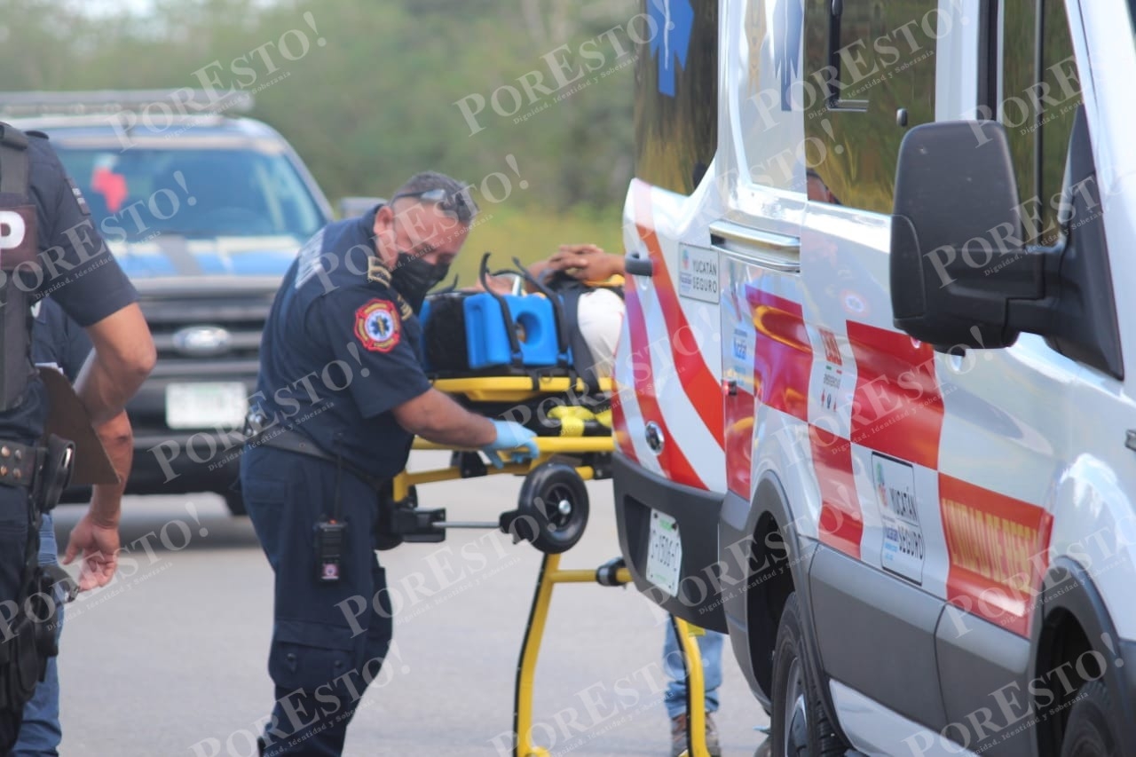 Confirman muerte de un menor durante el choque en el tramo Motul-Cansahcab