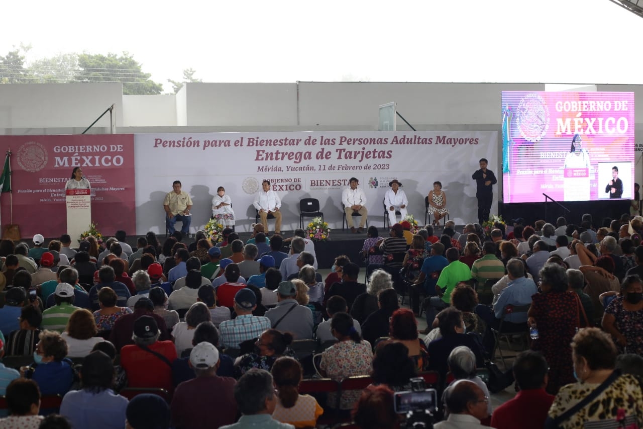 Mil abuelitos de Yucatán comenzarán a cobrar su pensión del Bienestar