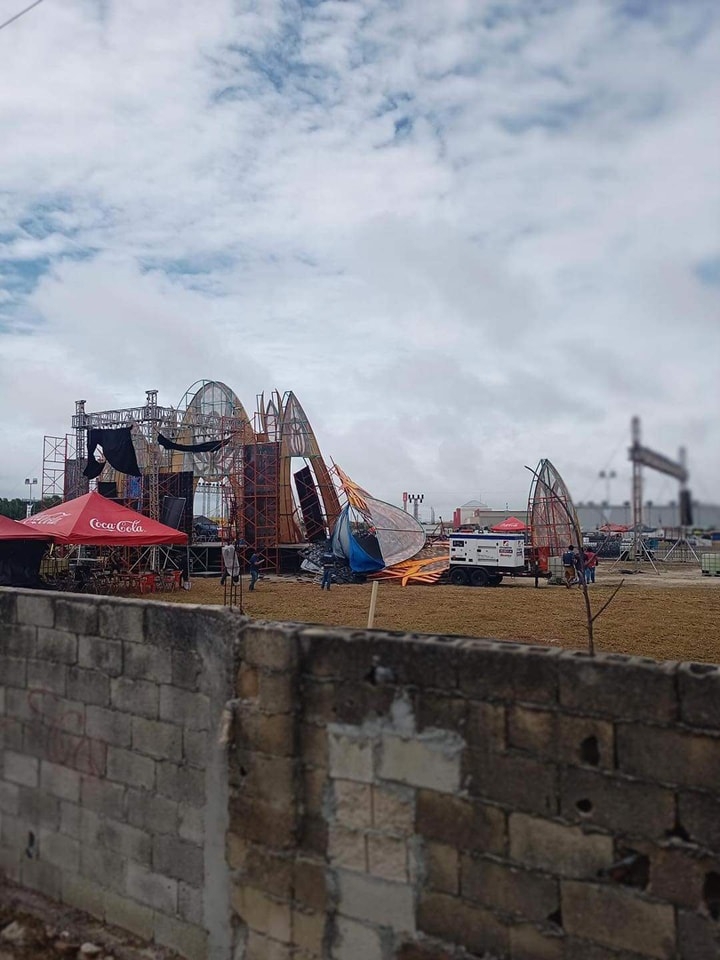 El escenario del Carnaval de Mérida se encuentra en buenas condiciones