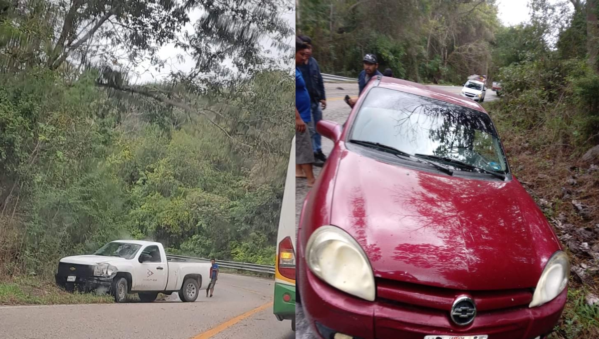 Accidente vial en Campeche deja 4 lesionados; un menor entre las víctimas