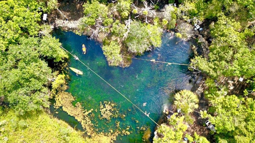 Conoce el único cenote en forma de corazón del mundo; ¡Está en Quintana Roo!