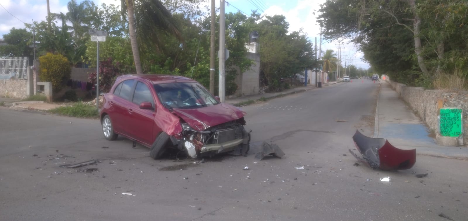 El hombre fue trasladado de emergencia a un hospital de Mérida