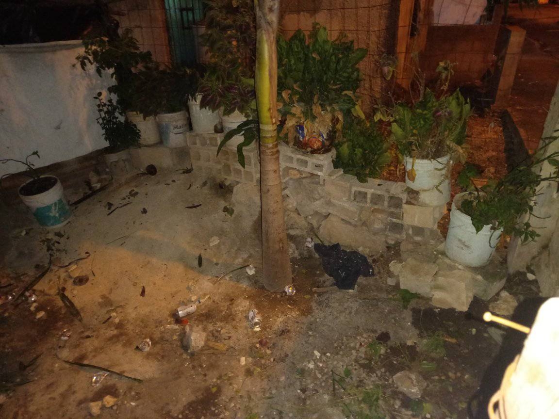 Jóvenes apedrean una casa en San José Tzal en el Sur de Mérida: VIDEO