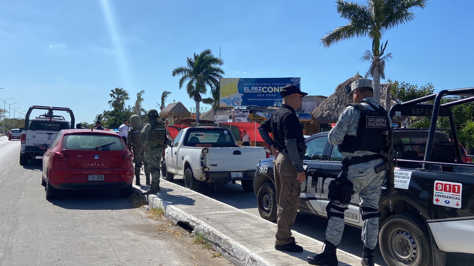 El Ejército lideró el operativo en Campeche